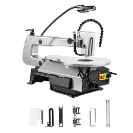 Multifunktionell mini Pull Flower Saw Desktop Jig Saw Wood Cutting Stepless Speed ​​Liten Woodworking Cutting Machine Saw Saw