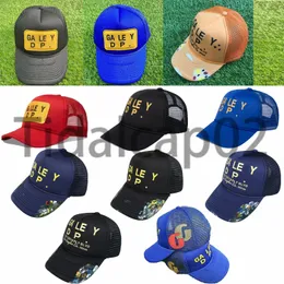 Bollmössor Senaste lapp broderi Men's Casual Galleryes Bokstäver Curved Dept Brim Baseball Cap Fashion Letters Hat Printing