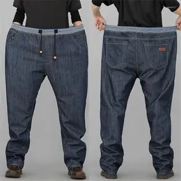 Jeans masculinos Plus Big Size Black Men Black Men Denim Troushers Mens Jean Brand 2023 Pants Man Roupos