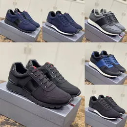 2023 Designer Männer Prax 01 Casual Shoes Nylon gebürstete Leder Nylon Mesh Brand Skateboard Walking Runner Sneakers Größe 38-46
