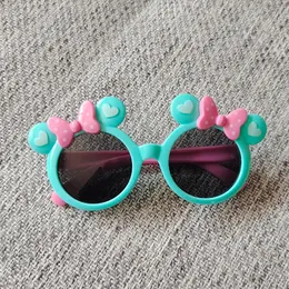 Lovely Animal Factory Eyewear Round Mice Frames With Bowtie Kids Size Fashion Sunglasses