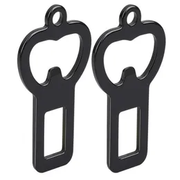 100Pcs/Lot Portable Bottle Opener Keychain for Men Bottle Opener Key Ring Seat Belt Clips for Adults Universal Seat Belt Buckle