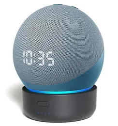 Ljudförstärkare videospeltillbehör GGMM D4 Original Echo Dot 4th Generation Charger Portable för Amazon Alexa Smart Speaker5301557