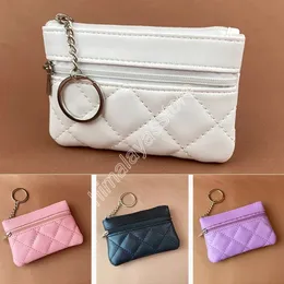 Women Fashion Leather Coin Purse Small Wallet Change Coin Pouch Mini Zipper Money Clip Bags Children Pocket Wallets Key Holder