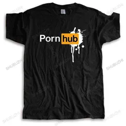 Camiseta de camiseta Store porno Hub Splat T Shishs Men Custom Sorth manga Start Boyfriend039s Men039s Hombre barato de algodón de verano Teeshirt Short1608333