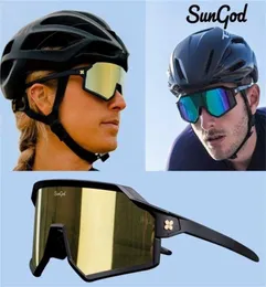 Sungod Vulcans نظارات ركوب الدراجات الملونة في الهواء الطلق نظارات شمسية في الهواء