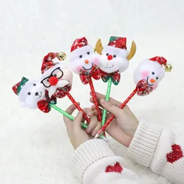 Christmas Decorations Gift-decoration Gift Kindergarten Student's Prize Big-head Doll Santa Claus Bell Pen