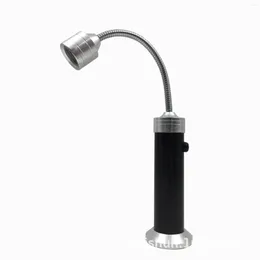 Ficklampor facklor 2st grill Grill Light Set LED med kraftfull magnetisk bas 360 graders flexibel svenhals för reparationsarbete