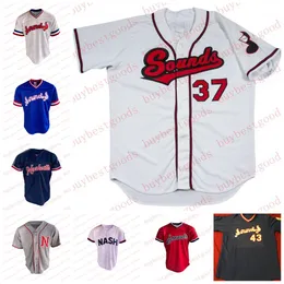 Ed Nashville Sounds Baseball Jersey Custom Jersey Any Name Number