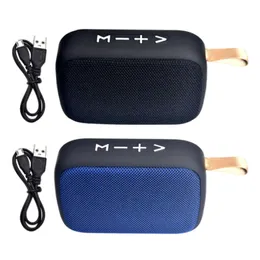 Tragbare Lautsprecher tragbare Lautsprecher Outdoor USB Wireless Subwoof Mini Sound Box Support BT TF Card FM Radio -Lautsprecher Sprachbradung Z0317