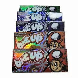 Oneup Mushroodms Paketleme Kutuları Bir Yukarı Kağıt Çikolata Bar 3.5g Gram İnce Darplar Si DOS Ambalaj Kutusu