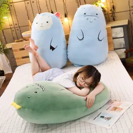 Dinosaur Throw Pillow Plush Toy Cute Pig Doll Girl Holding Sleeping Doll in Bed Long Pillow Cushion Doll