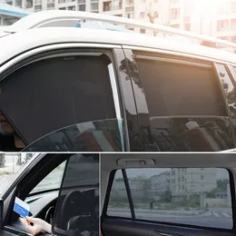 New Magnetic Car Sunshade Shield Front Windshield Frame Curtain Rear Side Baby Window Sun Shade Visor