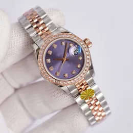 Luxury Rose Gold Watch Watch Top Brand 31 36 mm Designer zegarek na rękę Diamond Lady Watches for dams Valentine's Christmas Mother's Day Clock