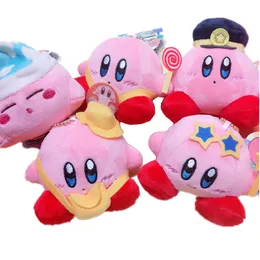 SPEL ANIME Söt stjärna Kirby Plush Doll Toy Girls Bag Pendant Decoration Toys