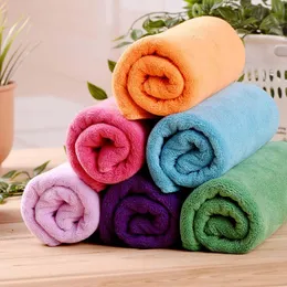 Toalha Vieruodis 35x75cm Super absorvente absorvente e seco rápido Hair Bath Bath Sport Viagem Big Big Coral Fleece Towels