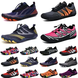 Water Shoes Women Men Shoes Sandals Beach Purple Brown Black Orange Red Diving Outdoor Barefoot Quick-Dry size 36-45