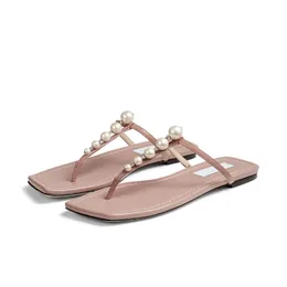 Mode kvinnors sommar tofflor sandaler london choo alaina flat italien