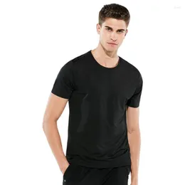 Men's T Shirts Solid Color Short-sleeved T-shirt Round Neck For Men Women Unisex Breathable Anti-fouling Waterproof Half Sleeve Drop
