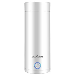 400 ml PORTABLE Electric Kettles Temperaturkontroll Hem Rese Affärsresa Användning Smart vattenkokare Thermos