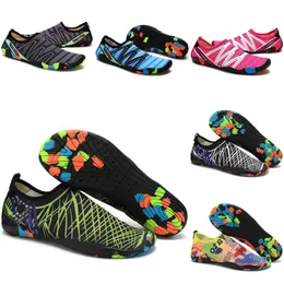 Water Shoes Women men shoes Beach Swim Black Pink Red Purple Orange Deep Brown Diving Outdoor Barefoot Quick-Dry size eur 36-45