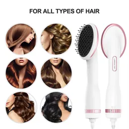 Lescolton One Step Hair Dryer & Styler Air Paddle Brush Straightener for All Hair Types Eliminate Frizzing Tangled Hairs & Kno275t