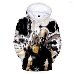 Men's Hoodies Funny Flash Koop Een Punch Man Hoge Kwaliteit Hoodie Kinderen Cosplay Kostuum Capuchon Sweatshirts Anime Trui Sportk Lux Tees