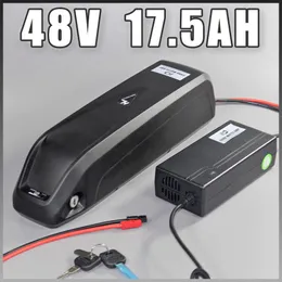 48 V 17,5ah Sanyo GA 18650 EBIKE BATTER BAZTÓW 1000 W 8FUN BAFANG BBS02 BBSHD Z PORTU USB