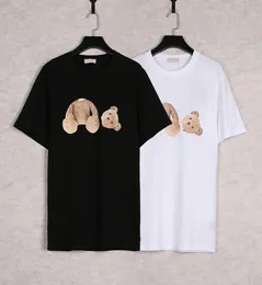 21SS Good Qaulity Summer Mens Designers Tees 100 Cotton T Shirts Fashion Casual Couples Short Sleeves Bear Men TShirt7934870