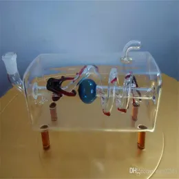 Narguilés Panlong tuyau de narguilé Bangs en verre en gros Brûleur à mazout Conduites d'eau en verre Plates-formes pétrolières
