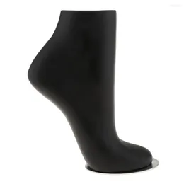 Bolsas de joalheria UNISSISEX PVC Mannequin Foot Socks Display White/Black/Natural S/M/L