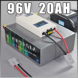 EV CAR Electric Vehicle 96V 20AH LIFEPO4 Batteripaket 3KW Electric Motorcykel Elektriskt cykelbatteri 96V Litiumskoter