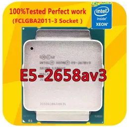 Schede madri E5-2658AV3 Intel Xeon 2.2GHZ 12-core 30MB LGA2011-3 per scheda madre X99