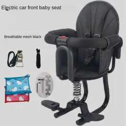 Assento de segurança dianteiro para bicicleta elétrica para bebê assento dianteiro para criança selas de bicicleta