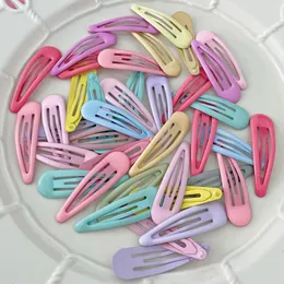 accessori per capelli per bambini candy girl gocce di colla e plastica spray bb clip a forma di gocciolina di colore