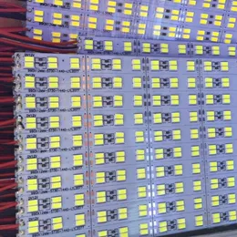 LED -remsor 10st 0,25 m 0,5 m dubbel rad LED -hård styv LED -strip bar naturlig vit 4000K 3000K 6000K 12V 24V 5630 Red Green Blue CCT Bar P230315