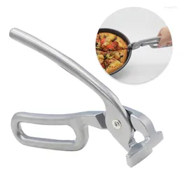 Dinnerware Sets BBQ Net Clamp Pot Gripper Pan Clip Pizza Baking Anti-Scald Alloy Aluminium Kitchen Accessories Microwave Taking Tool 1pcs