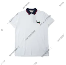 2023 Summer Men Designer Polo T Camiseta Hombres Mensas Bordado Polos de estampado Polos de manga corta Camisetas de impresión de algodón Tops casuales Tops Eu tamaño