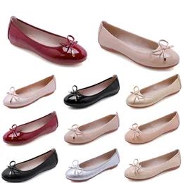 Single Shoes Women New Large Women's Shoes Chicken Rolls Shoes Doudou Shoes Women 028