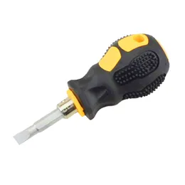 Hand Tools Shank Double-Use Short Cross Head Mini Repair Handle Screwdriver Removable Slotted