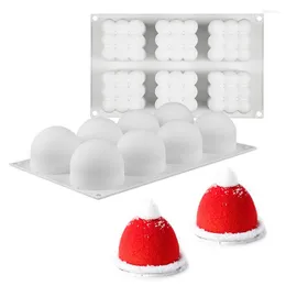 Moldes de cozimento Silicone Mousse Mold Bolo Sobessert Formulários Bandeja Rosa Ovo Esfera de abóbora em forma de abóbora molde de molde de cozinha Ferramenta de pankware