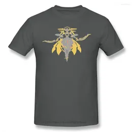 Camicie da uomo face nemesis stampa in cotone divertente xenoblade cronaco nopon shulk monado game t-shirt