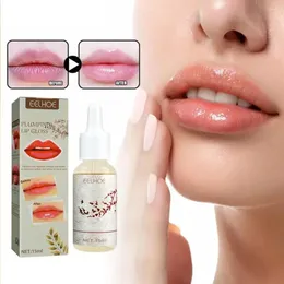 Lipgloss, 15 ml, sofort voluminöse Lippen, praller, reparierend, feine Linien reduzieren, Maske, Feuchtigkeitscreme, pralles Serum, füllendes Öl