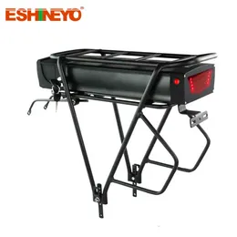 Pacote de bateria de ebike rack 52V 48V 20H Baterias de lítio com bagagem de camada para bicicleta elétrica 1500W 1000W 750W 500W Motor