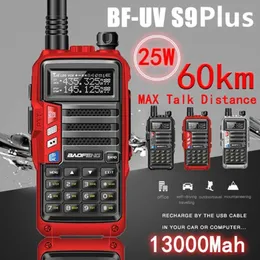 25W Zaktualizowany Baofeng UV-S9 Plus potężny Walkie Talkie CB Radio Transceiver 60 km Długi Range Portable Radio dla Hunt Forest City