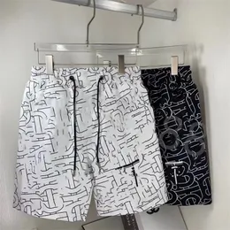 Herrkvinnor Designer Summer Beach Shorts Fashion B Letter Print Drawstring Pants Relaxed Casual Streetwear Outside Sweatpants Asian Size M-3XL