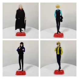 Keychains Tokyo Revengers Character Business Suit Style Model Anime Figure Manjiro Sano Ken Matsuno Baji Acrylic Stands Desk Decor