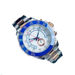 Роскошные наручные часы Yacht Masters Mechanical Watch 904L нержавеющая сталь полоса Luminous Clock Sport