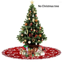 Christmas Decorations Star Felt Print Tree Skirt 100cm