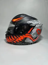 Мотоциклетные шлемы на полную лицевую шлема Venom 4 Motocross Racing Motobike Riding Casco de Motocicleta